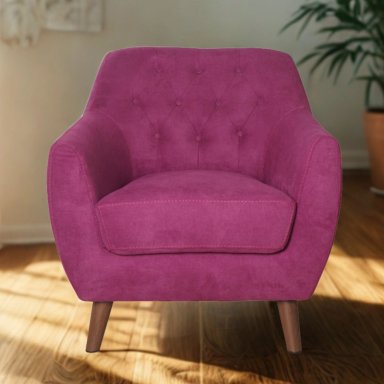 BUTACA LINEA UNO SOFIA 2 CUERPOS MORADO