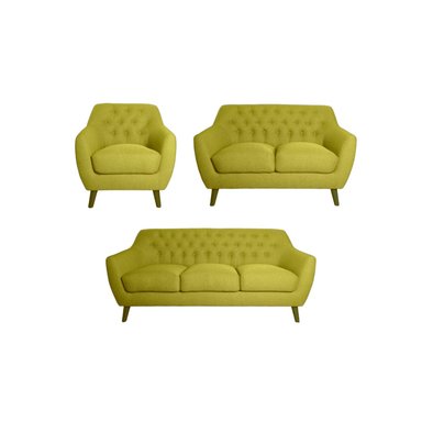 JUEGO SALA LÍNEA UNO MUEBLES SOFIA 3-2-1