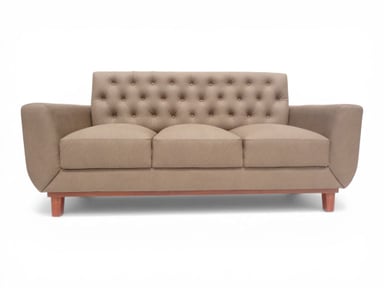 SOFA LINEA UNO MUEBLES VIENNA 3 CUERPOS TRIGO - 3