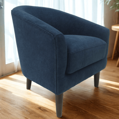 BUTACA LINEA UNO MUEBLES MADRID LINEA UNO AZUL