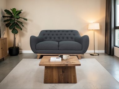 SOFÁ LÍNEA UNO MUEBLES 2 CUERPOS LUCIANA