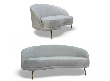 JUEGO SALA LÍNEA UNO MUEBLES CURVO XI 3-2 CUERPOS