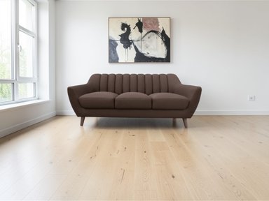 SOFA LINEA UNO MUEBLES 3 CUERPOS VALERIA CHOCOLATE