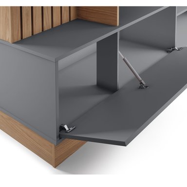 CENTRO DE ENTRETENIMIENTO PAZART MUEBLES SPLIT PANEL FREIJO - 6