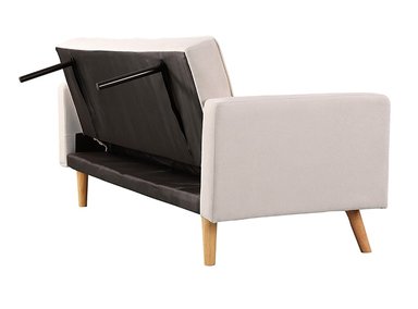 SOFÁ CAMA PAZART MUEBLES LUCIE GRIS CLARO GRIS CLARO FUTÓN - 6