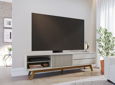 MESA DE TV PAZART MUEBLES JANEIRO OFF WHITE