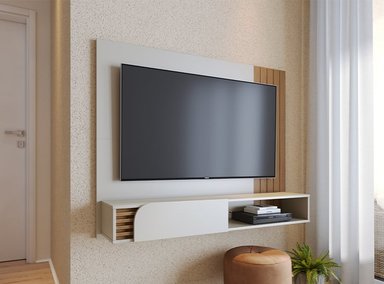 CENTRO DE ENTRETENIMIENTO PAZART MUEBLES OSAKA OFF WHITE PANEL