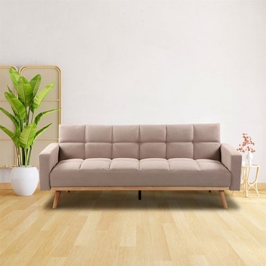SOFÁ CAMA FUTÓN MATTEO BEIGE CLARO