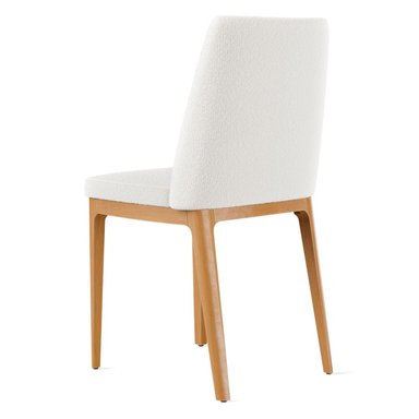 PACK 2 SILLAS DE COMEDOR MADERA CITY BOUCLÉ BEIGE - 2
