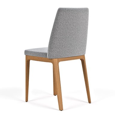 COMEDOR 6 SILLAS LIVING 1.6 VIDRIO CITY BOUCLE GRIS - 4