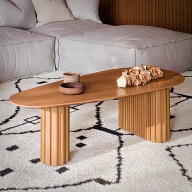 MESA DE CENTRO LIVING ORGANIC 1.2 NATURE - 1