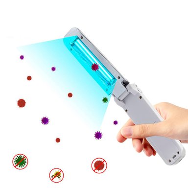LAMPARA GERMICIDA ADVANTECH UV-C PORTATIL DE MANO PLEGABLE