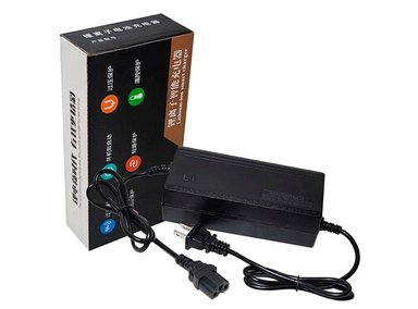 CARGADOR ADVANTECH 48V2A DE 54.6V 2A PARA BICIMOTO ELÉCTRICA CON BATERÍA DE LITIO DE 48V