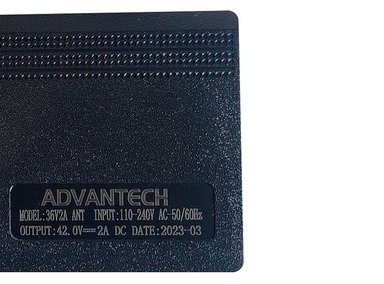 CARGADOR PARA HOVERBOARD ADVANTECH 36V2A SMART BALANCE 36V BATERÍA DE LITIO. SALIDA 42V 2A - 4
