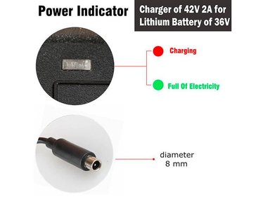 CARGADOR PARA SCOOTER ELÉCTRICO ADVANTECH 36V2A DE 36V XIAOMI NINEBOT. SALIDA 42V 2A - 5