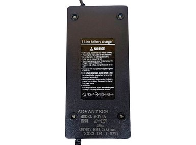 CARGADOR ADVANTECH 60V5A 67.2V 5A PARA MOTO ELÉCTRICA CITYCOCO CON BATERÍA DE LITIO DE 60V - 3