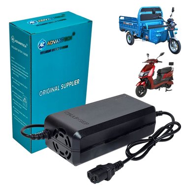 CARGADOR 60V 32AH PARA MOTO ELÉCTRICA BATERÍA CON PLOMO ACIDO - 2