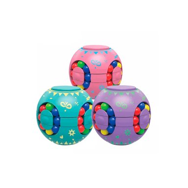 BOLA ROMPECABEZAS ANTIESTRÉS ROSADO - 4