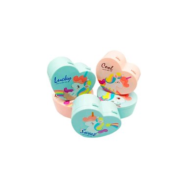 ORGANIZADOR DE JOYAS EN FORMA DE CORAZÓN -  SOO COOL CELESTE - 3