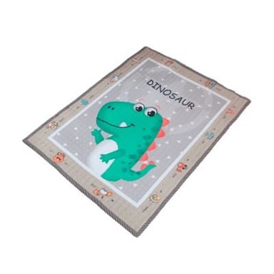 ALFOMBRA PISO CON ESTAMPADO DINOSAURIO PARA NIÑOS