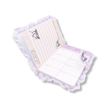 DIARIO AMIGOS DE GATITA DISEÑO CINTAS COLOR MORADO - 2