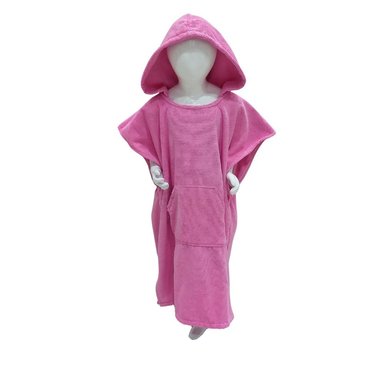 TOALLA PONCHO CAMBIADOR ROSADO
