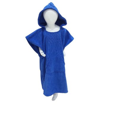 TOALLA PONCHO CAMBIADOR AZUL