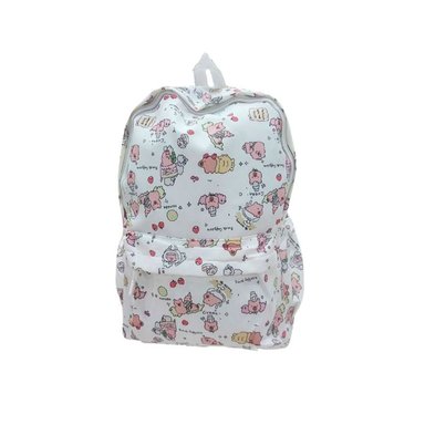 MOCHILA KAWAII CAPIBARA BLANCA