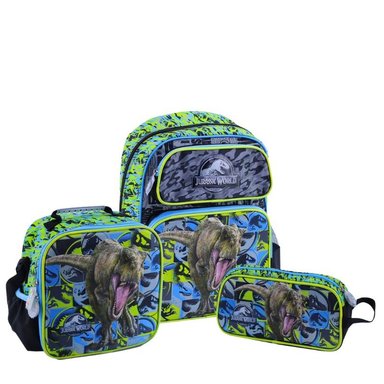 MOCHILA DINOSAURIO PARQUE JURÁSICO VERDE