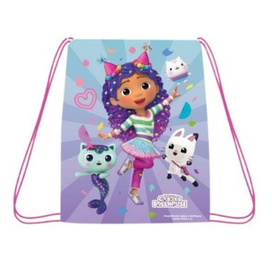 BOLSO LILA CLARO IMPERMEABLE MUÑECA CON AMIGOS INFANTIL