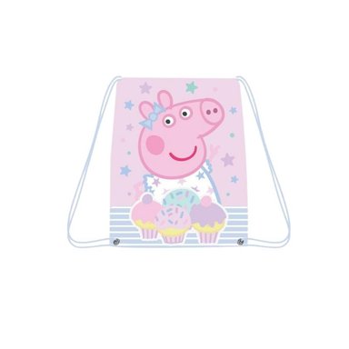 BOLSO ROSADO MATE IMPERMEABLE KAWAII CERDITA INFANTIL