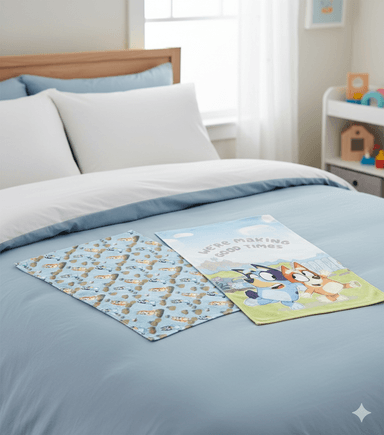 SET DE TOALLAS X 2 DE BLUEY