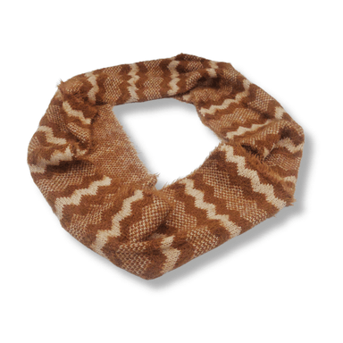 BUFANDA CHALINA MUJER MARRON