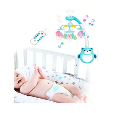 SONAJERO PARA CUNAS DE BEBÉ CELESTE