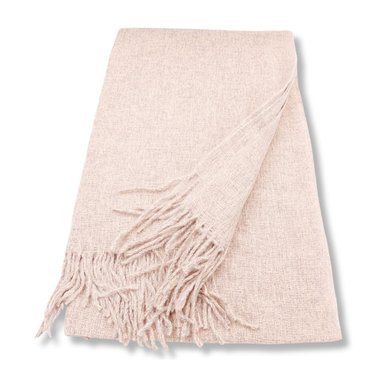 MAXI BUFANDA MUJER COLOR ENTERO LAVANDA