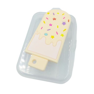 MORDEDORES BEBE PALETA HELADO CREMA