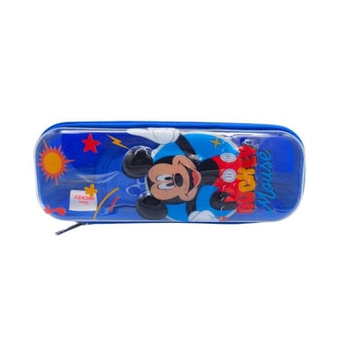 CARTUCHERA ESCOLAR KAWAII MICKEY MOUSE AZUL - 2