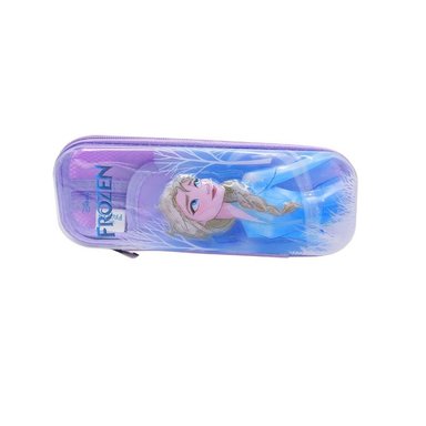 CARTUCHERA ESCOLAR KAWAII FROZEN LILA - 2