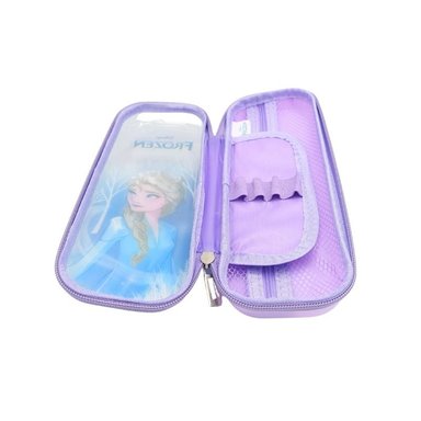CARTUCHERA ESCOLAR KAWAII FROZEN LILA - 4