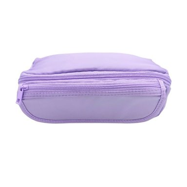 CARTUCHERA KAWAII MULTI COMPARTIMENTOS LILA - 1