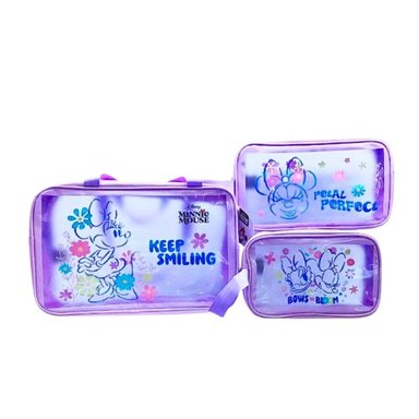 SET DE 3 NECESER MORADO MINNIE