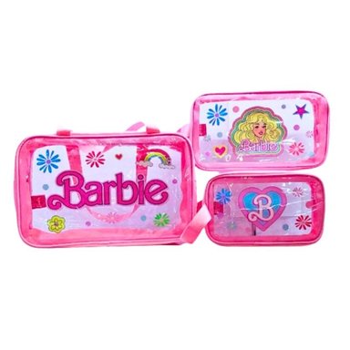 SET DE 3 NECESER ROSADO BARBIE