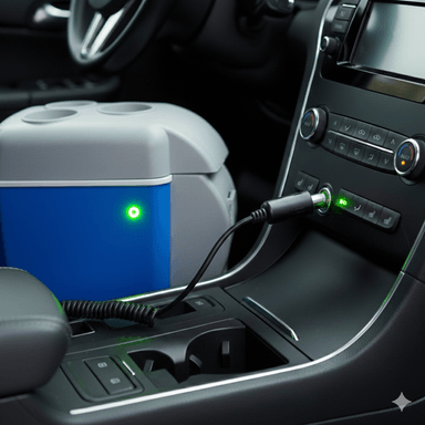 COOLER PARA AUTO 7.5 L AZUL - 5