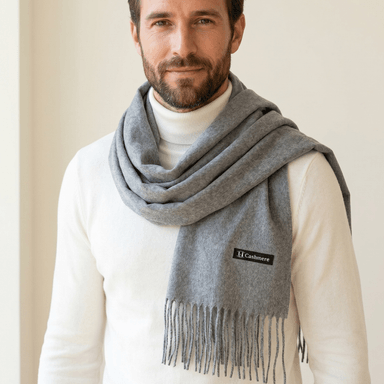 BUFANDA PARA VARÓN GRIS - 2