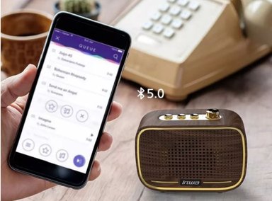 PARLANTE BLUETOOTH INWA RETRO 6 W ESTILO SHEEPBUSTER LITTLE - 4