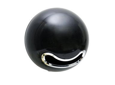 PORTA PAPEL CIRCULAR NEGRO