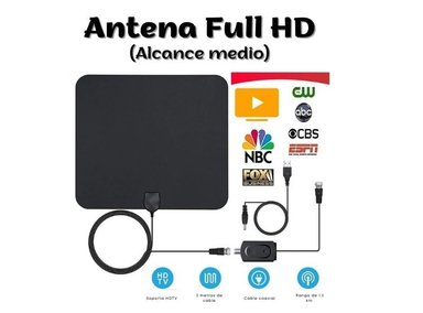 ANTENA DIGITAL SHEEPBUSTER TV ALCANCE MEDIO HD INTERIOR