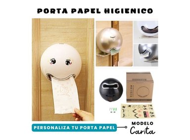 PORTA PAPEL HIGIÉNICO CIRCULAR PLATEADO