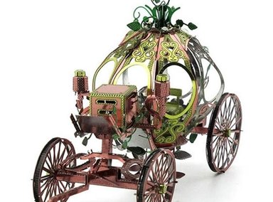 ROMPECABEZAS ARMABLE 3D CARRO PRINCESA PARA NIÑOS Y ADULTOS - 2