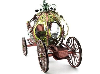 ROMPECABEZAS ARMABLE 3D CARRO PRINCESA PARA NIÑOS Y ADULTOS - 3